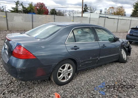 2007 Honda Accord Se z USA, uszkodzony, nr VIN JHMCM56337C019858